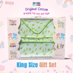 King Size 100% Cotton Baby Clothes & Blanket Gift Set - Image 2